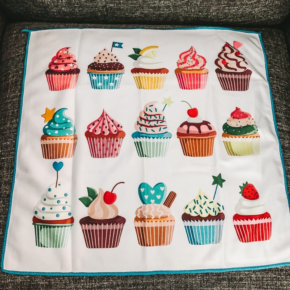 Norwex Cupcake Window Cloth Special Edition